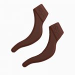 50388 Силиконовые стопперы CT-33 коричневые 5 пар в уп.