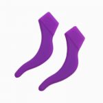 50393 Силиконовые стопперы CT-33 фиолетовые 5 пар в уп.