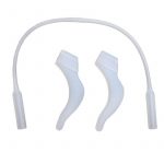 50397 Силиконовые стопперы с силиконовым шнурком CTSB-34 белый