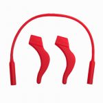 50402 Силиконовые стопперы с силиконовым шнурком CTSB-34 красный