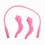 50404 Силиконовые стопперы с силиконовым шнурком CTSB-34 розовый