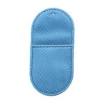 50424 Насадки на очки текстильные размер-L голубые уп.-3 пары