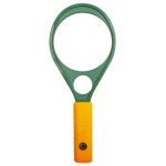 50021 Лупа d 90 mm 2x (пластик/ракетка) "1049YT"