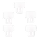 33503 Ценник пластиковый белый