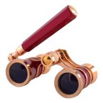 10005 Театральный бинокль 0325 E04 красный
