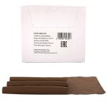 50412 Салфетки из микрофибры CC-1416 коричневый 140х160мм 1уп.=100шт