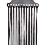 40011 Шнурки для очков D021 (Р-12) чёрные (1 уп.=12 шт.)