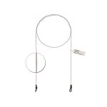 41196 Цепочка для очков 60e серебристая