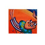 33573 Салфетка микрофибра с рисунком KAP-1518 OPP 026 YER