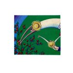 33575 Салфетка микрофибра с рисунком KAP-1518 OPP 038 YER