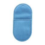 50466 Насадки на очки текстильные размер-М уп.-3 пары голубой