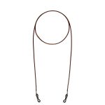 75172 Шнурки для очков текстильный коричневый