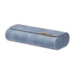 12915 Футляр для очков EYETEC 857-1 серо-голубой 162*66*39