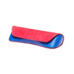 12934 Футляр для очков EYETEC 847 розовый/синий 160*52*36