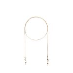 41268 Цепочка для очков EYETEC GA003 золотой 70 см.